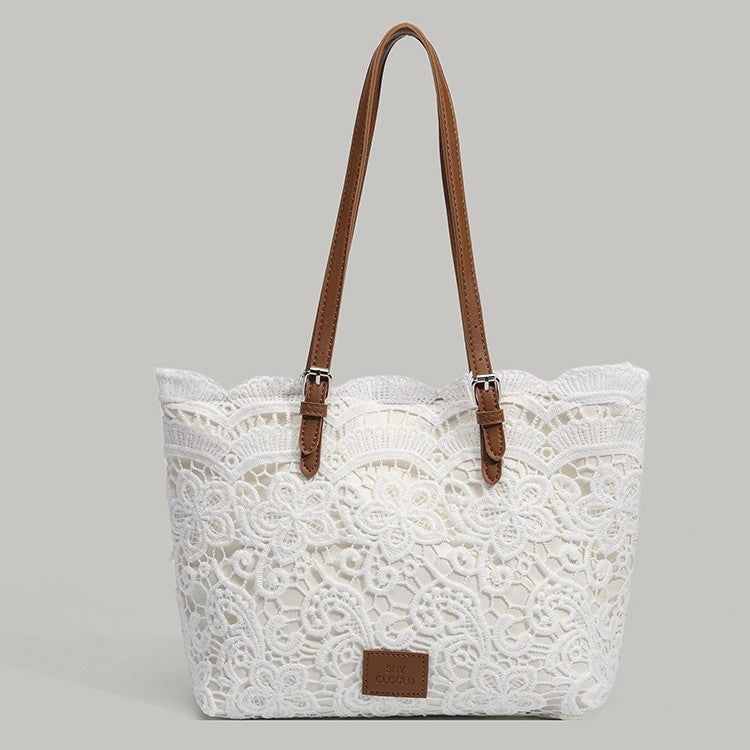 Mori Style Western Style Lace Lace Handbag