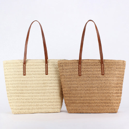 New Solid Color Simple Shoulder Bag For Women